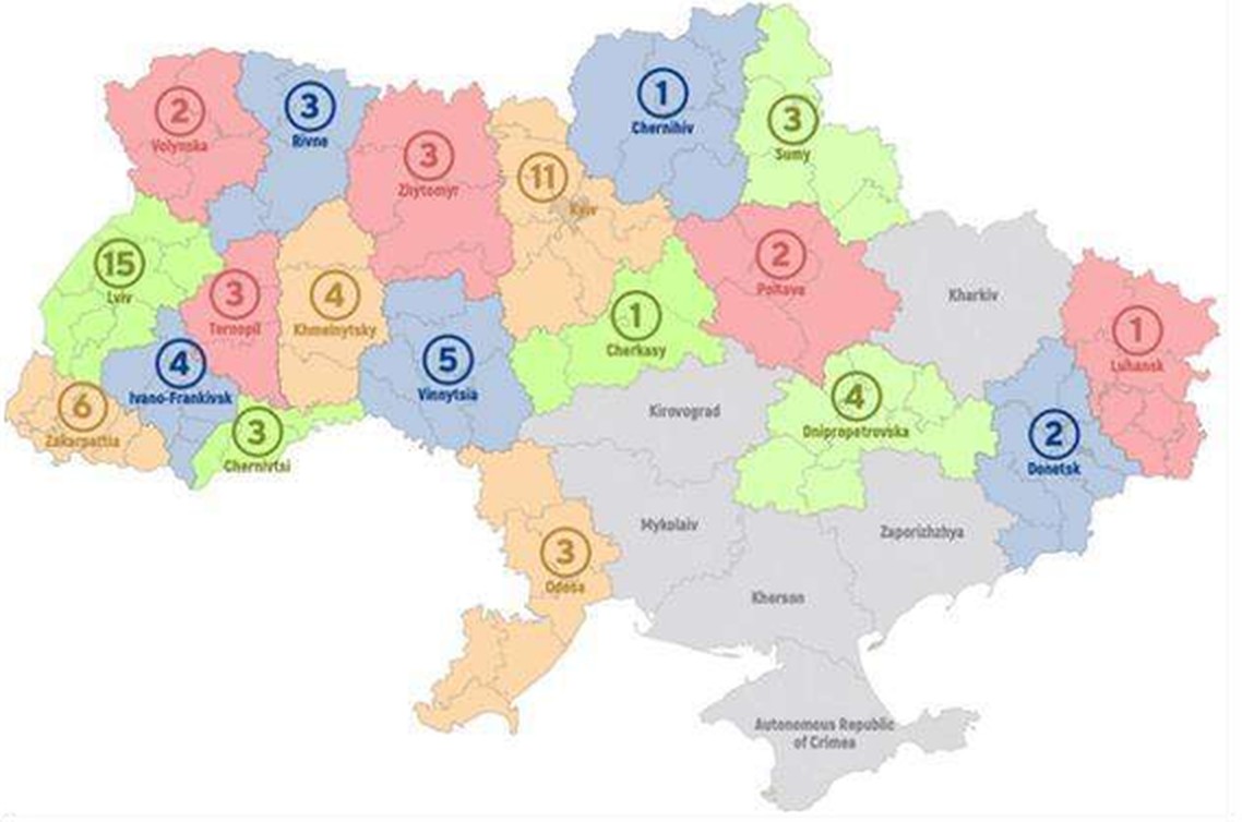 Виробництво в індустріальних парках України